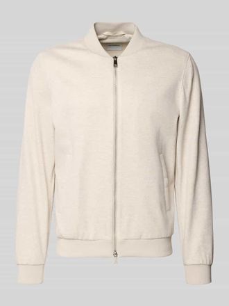 Roy Robson Blouson aus Viskose-Mix mit Zweiwege-Rei&szlig;verschluss in Beige, Gr&ouml;&szlig;e XL