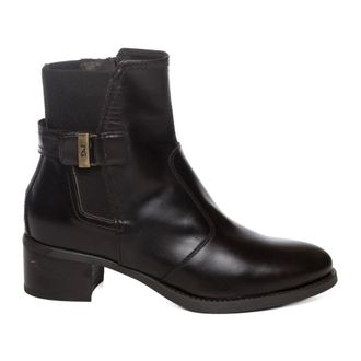 Nero Giardini Manolete Enkellaarzen - Dames - Schoenen - Bruin - Maat: 36 EU Leer