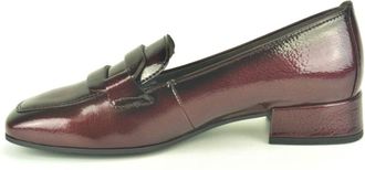 Gabor Schoenen, Dames, Bruin, 34 1/2 EU, Bordo Veterschoen Loafer +Gar. 2cm
