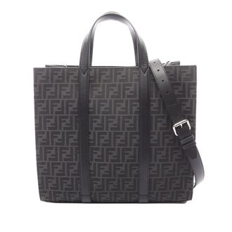 Fendi Pre-owned Fendi Large Zucca Canvas Shopper Tote Ladies WN3FU19WCOU394M8