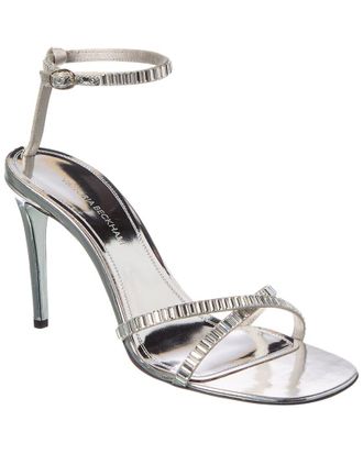 Victoria Beckham Rhinestone Satin Sandal