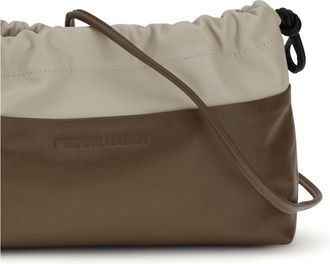 Pierre Hardy Womens Clutch Bag Twin Camel-Off-White Shoulder Camel/off-white