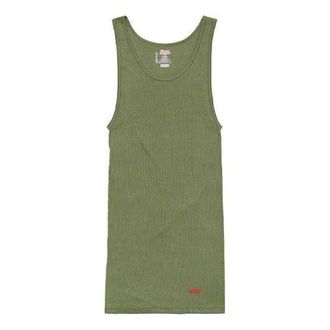SUPREME x Hanes Tagless Tank Top (3 Pack) Olive Green SUP-SS22-722
