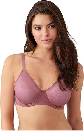 Wacoal Elevated Allure Underwire Bra 855336 Womens Bra Rose Brown : 32DDD, Microfiber/Mesh/Nylon