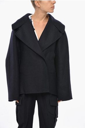 Super Blond Cappotto Corto Doppiopetto in Cashmere taglia 38