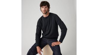 Levi's Vintage Clothing Bay Meadows Sweatshirt - Mens - XL - Black