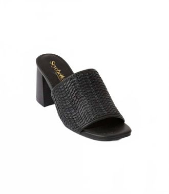 Seychelles Womens Adapt 3 Woven High Heel Sandals In Black