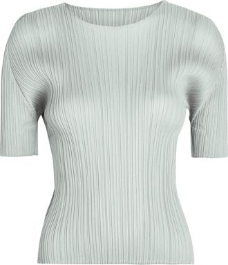 Pleats Please Issey Miyake Pleated top - Light Grey - 3