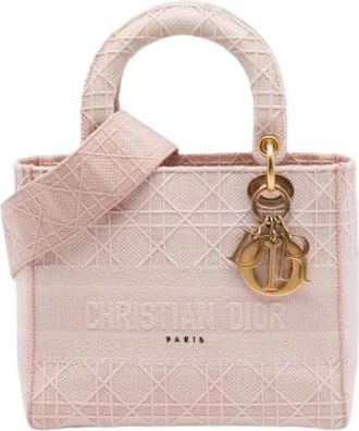 Dior Pre-owned Lady D-Lite - Dames - Vintage Mini Tas - Roze - ONE Size - Vintage