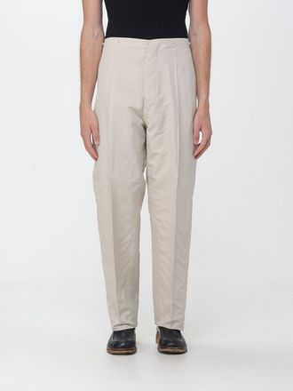 Maison Margiela Pantaloni in cotone e seta