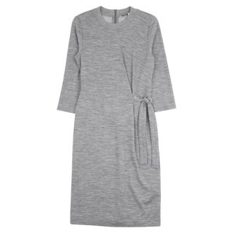 PESERICO Peserico, Midi Dresses, female, Gray, Size: XL Midi Dress