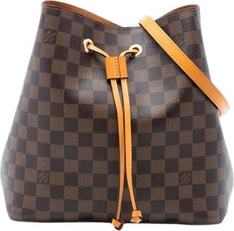 Louis Vuitton Pre-owned Bucket Bags, female, Brown, Size: ONE SIZE Pre-owned Neonoe Bucket Bag