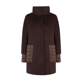 People Giacca Ureshino Pw004 - - Coats - Donna - Marrone - 2XL