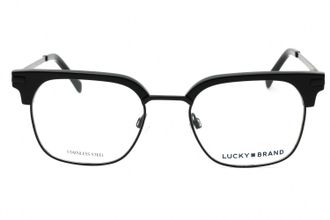 Lucky Brand VLBD322 Rectangular Metal Frame Eyeglasses - Black