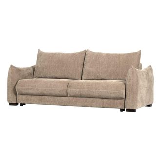 Woood Sof&aacute; cama de chenilla L233 cm