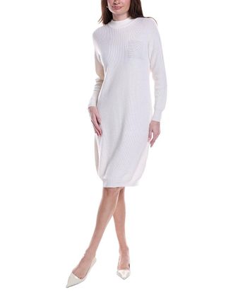 PESERICO Wool, Silk, & Cashmere-Blend Sweaterdress