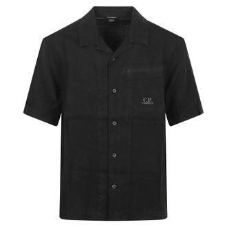 C.P. Company Hombre, Camisas, Negro, Talla: M
