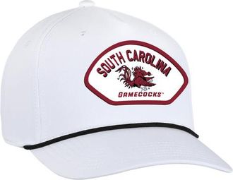 Ahead Mens Ahead White South Carolina Gamecocks Alto Rope Adjustable Hat at Nordstrom