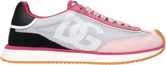 Dolce & Gabbana Dolce&Gabbana Sneakers Donna Tessuto Grigio/Rosa