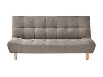 Vente-Unique Divano letto 3 posti clic-clac in Tessuto Tortora - ESTEBAN