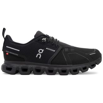 On Cloud 6 WP Polyester Womens Running Trainers - Black Black - Size:UK 5.5