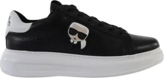 Karl Lagerfeld Ikon NFT Kapri Sneakers - Heren - Sneakers - Zwart - 40 EU - Leer - Schoenen