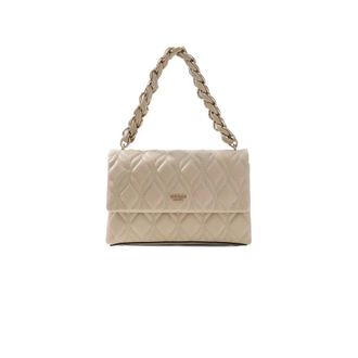 Guess Maxine Flap Crossbody - female - Guess - Shoulder Bags - Beige - ONE SIZE - Bags