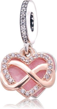 Pandora Sparkling Infinity Heart Dangle Charm