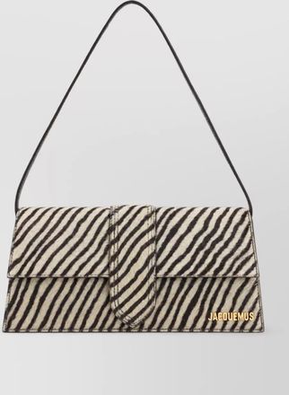 Jacquemus le bambino long calf hair clutch bag