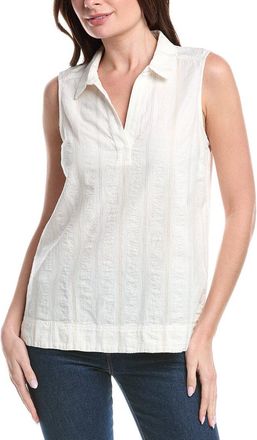 Tommy Bahama Palm View Linen-Blend Popover Top