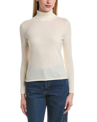 Bruno Magli Classic Turtleneck Wool & Cashmere-Blend Sweater