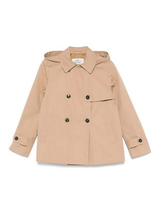 Herno Herno camel short raincoat