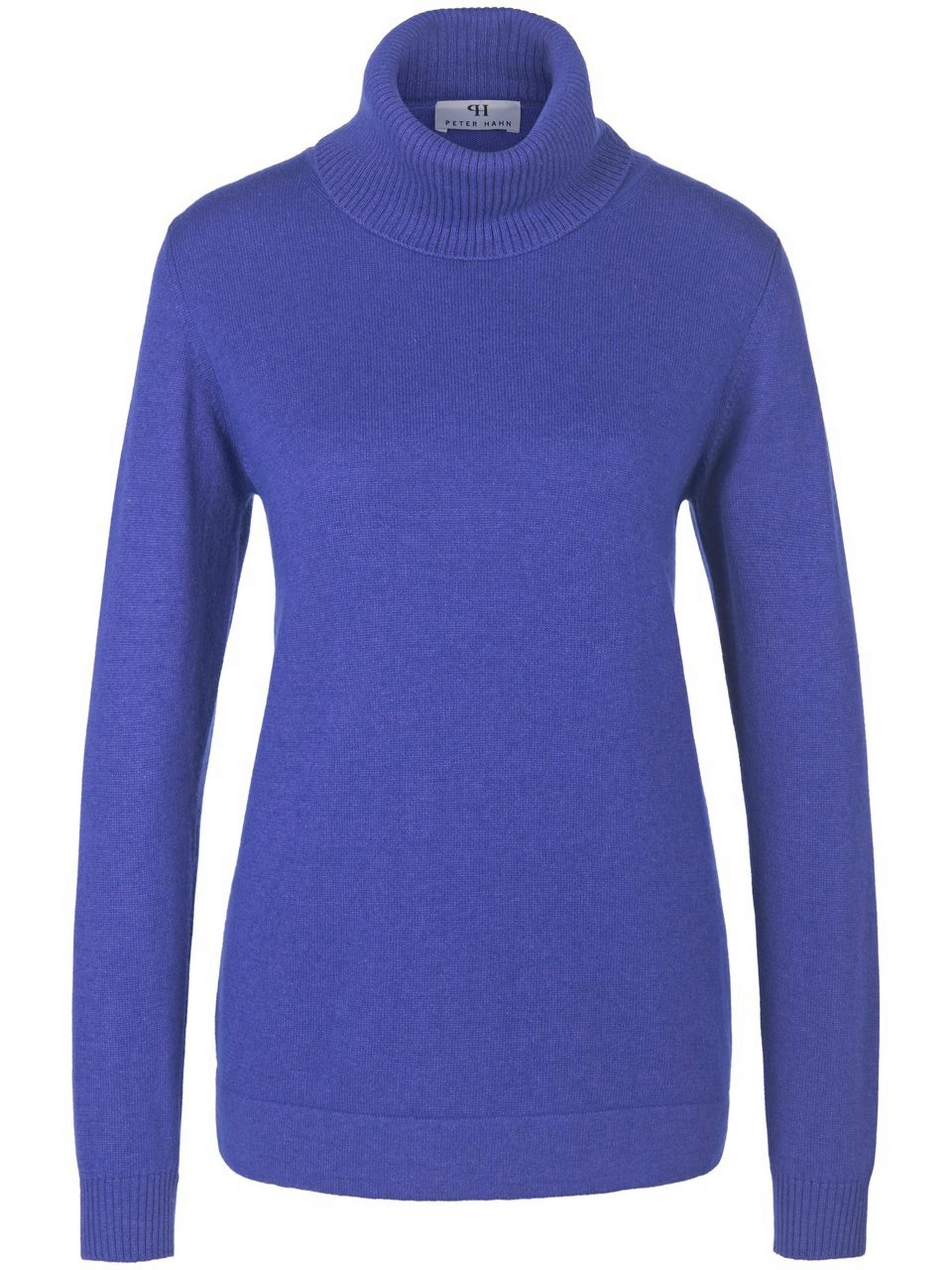 Damen Pullover Baumwolle Peter Hahn Pullover Blau Peter Hahn