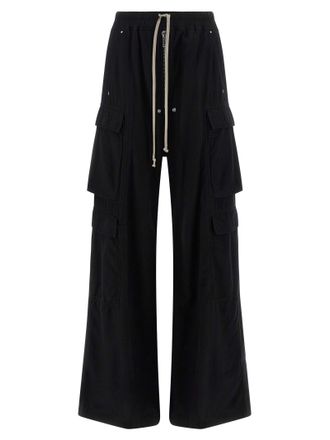 Rick Owens Cotton Cargo Womens Pants