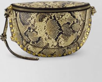 Isabel Marant skano gb leather belt bag snakeskin