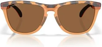 Oakley Frogskins Range XL 58mm Round Sunglasses in Matte Tortoise Ginger/bronze at Nordstrom