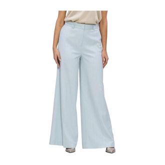 Aaiko Broeken, Dames, Blauw, L, Polyester, Nore Sequins VIS 532