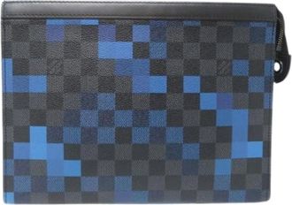 Louis Vuitton Pre-owned Clutch tas - Heren - Vintage Clutch - Veelkleurig - ONE Size - Vintage