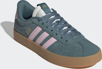 adidas Sneaker ADIDAS SPORTSWEAR VL COURT 3.0, Damen, Gr. 40,5, transparent (preloved teal, clear pink, gold metallic), Leder, Textil, Schuhe Sneaker, inspir