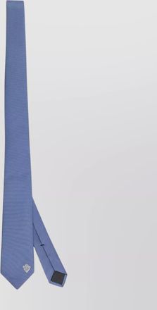 Gucci crest detail silk jacquard tie