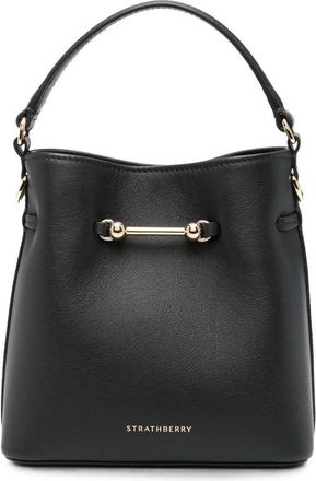 Strathberry Mini Corda Bucket Leather Tote Bag