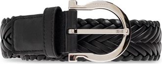 Ferragamo Leren Riem - Heren - Riemen - Zwart - 105 CM - Leer - Accessoires