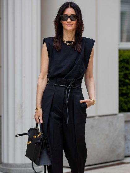 Paperbag Hosen: Egal ob kurz oder lang, die Hose passt zu jeder Figur