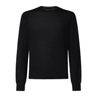 Emporio Armani Maglia a girocollo - - Knitwear - Uomo - Nero - XL