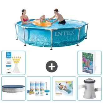 Intex Piscina Con Estructura Redonda - 305x76 Cm - 7-piezas S172