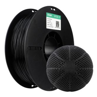 OEM Filamento Per Stampa 3d, Materiale Flessibile, Elevata Resilienza, Nero