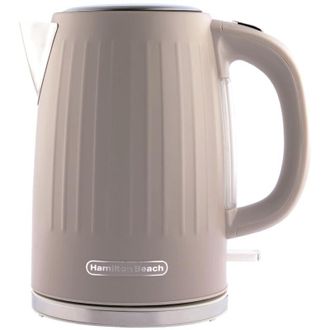 Hamilton Beach Harmony Electric Kettle 1.7L Cappuccino - Hamilton Beach
