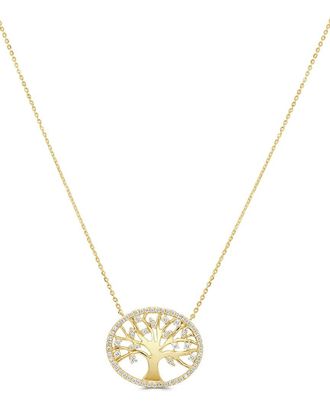 Sabrina Designs 14K 0.31 Ct. Tw. Diamond Station Necklace