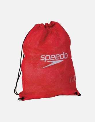 Speedo Wet Kit Mesh Drawstring Bag - Red - Size: ONE size
