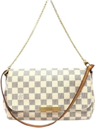 Louis Vuitton Pre-owned Cross Body Bags, female, White, Size: ONE SIZE Pre-owned Fabric louis-vuitton-bags